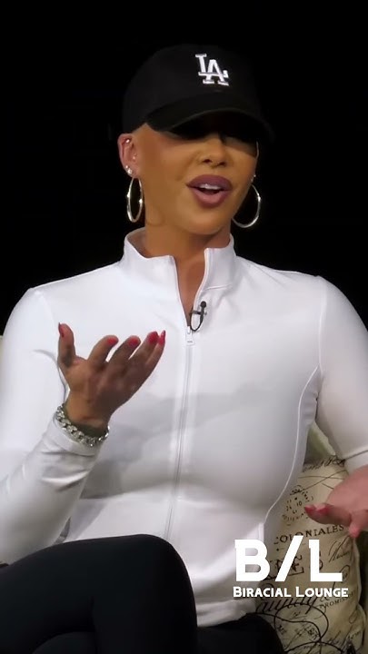 Randomspecimen_'s tweet card. Amber Rose says only black people give her problems #biracial #fyp...