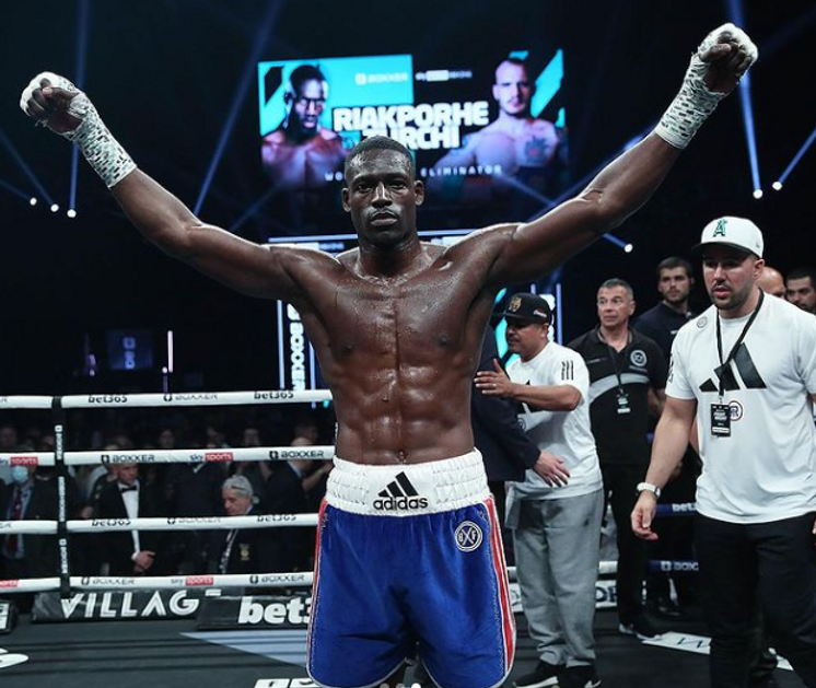 BoxNetOfficial's tweet card. (Photo courtesy of @boxxer Instagram)British Cruiserweight, Richard Riakporhe once again displayed incredible punch power in an IBF title eliminator against Fabio Turchi after forcing a stoppage from...