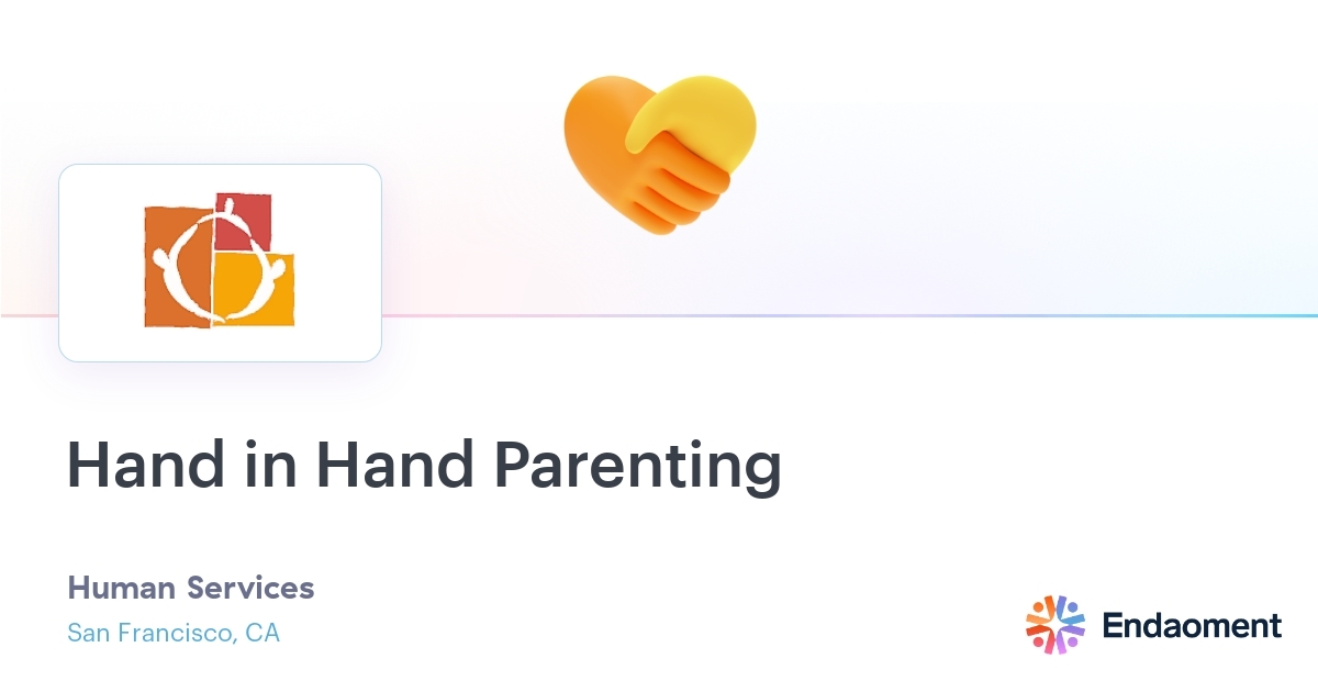 ListenToKids's tweet card. Donate & support to Hand in Hand Parenting, or make a new grant recommendation from a fund. Visit Endaoment & start giving.