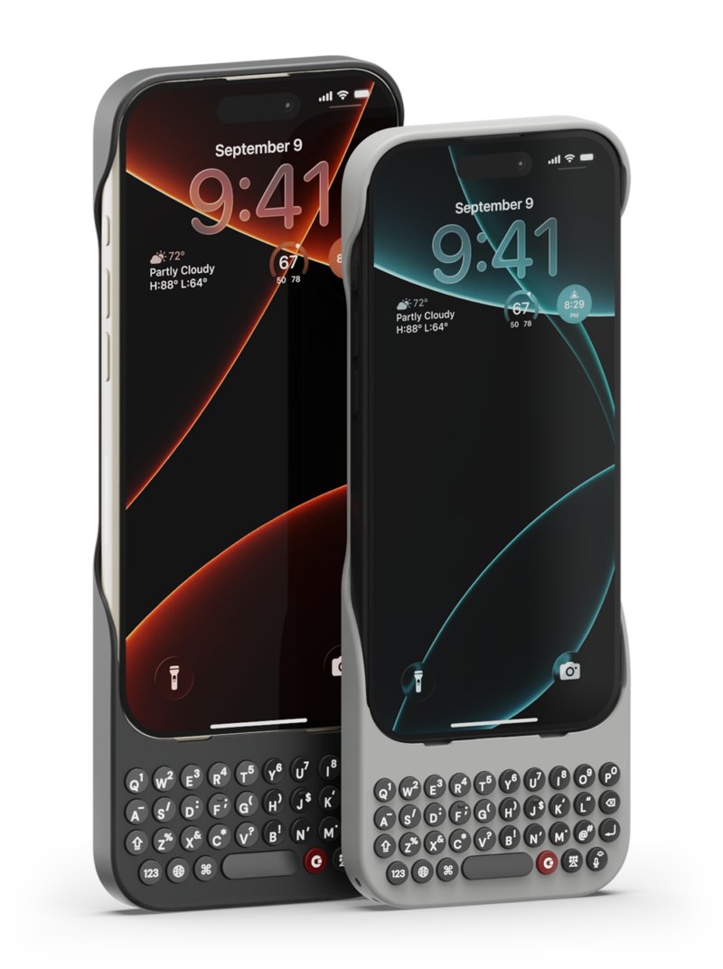 CrackBerry's tweet card. Upgrading your iPhone with the Clicks Keyboard in mind? This guide will help you make sure you pick the size of iPhone that will work best for you.