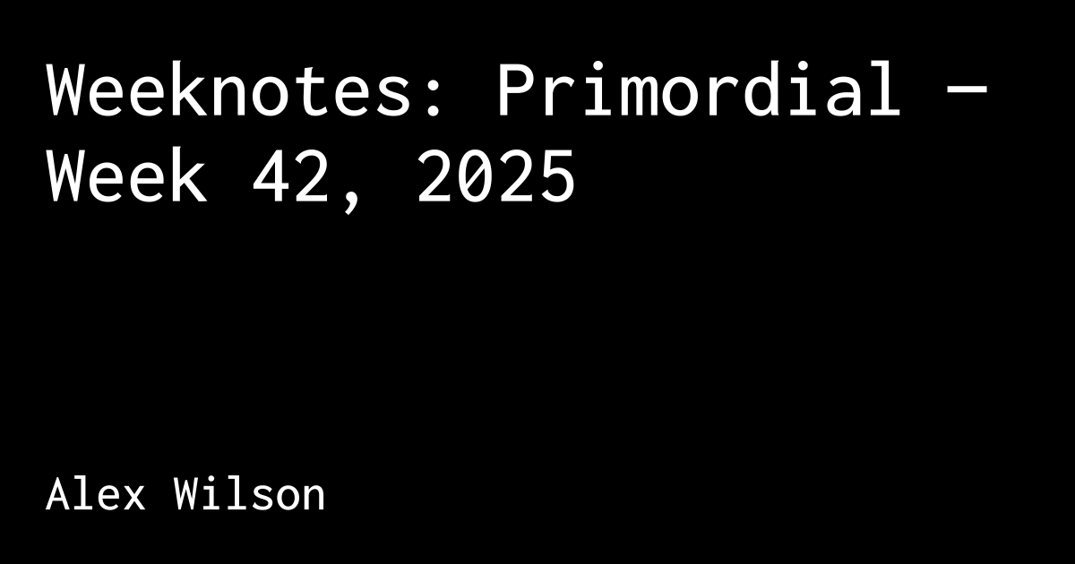 alexwilsonv1's tweet card. What a week, huh? Monday was a bank holiday. I wanted to find spicy soup and I’m pleased to say that I found some. Still recovering. Each…
