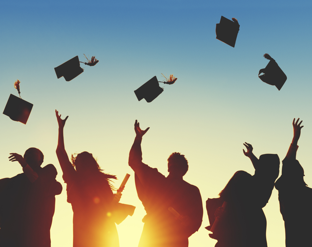 DemocracyAndMe's tweet card. They say "The tassle's worth the hassle," but dang... for this year's graduating seniors, teens who've been living with COVID-19 since they were sophomores, the struggle has been real. Class of 2022,...