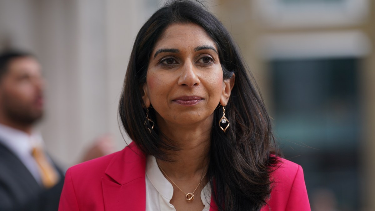 JujuliaGrace's tweet card. Fearing discrimination on the basis of being gay or a woman should not by itself be enough to qualify for protection under international refugee laws, Suella Braverman, the home secretary, will say...