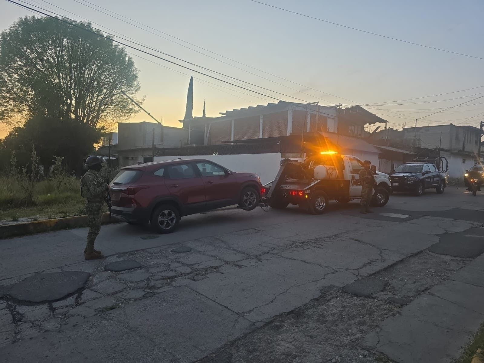 carlosmartinh's tweet card. Como parte de los operativos de vigilancia permanentes de la dependencia se ubicó el vehículo en la junta auxiliar de Sanctorum.