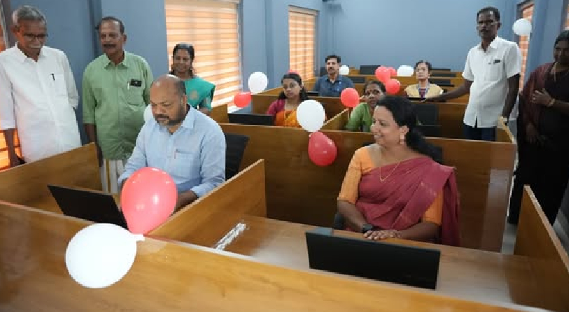 kairalinews's tweet card. സ്‌കില്ലിങ് കളമശ്ശേരി യൂത്ത് (SKY) പദ്ധതിയുടെ ഭാഗമായി ആലങ്ങാട് ബ്ലോക്ക് പരിധിയിലാണ് ഈ സംവിധാനം ഒരുക്കിയിരിക്കുന്നത്. | P RAJEEV | Kalamassery