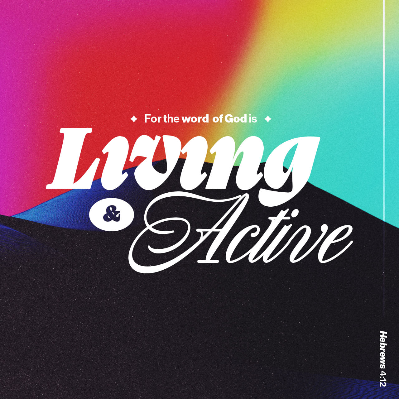 Robin_Tucker's tweet card. For the word of God is living and powerful, and sharper than any two-edged sword, piercing even to the division of soul and spirit, and of joints and marrow, and is a discerner of the thoughts and int