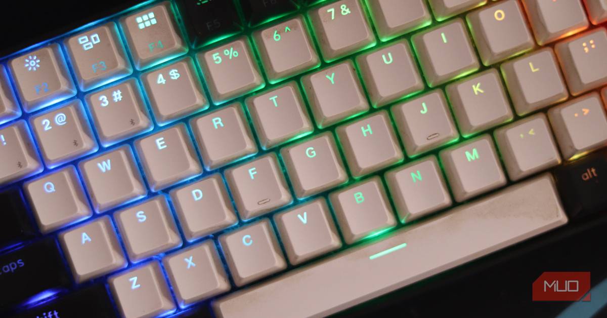 NWDSWebDesigner's tweet card. Those keys are there for a reason.