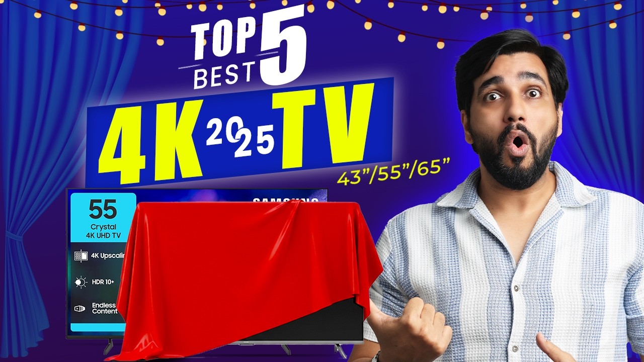 SevenSenseTech's tweet card. Top 5 BEST 4K SMART TVs 2025 🔥 4K TV Review | Best 43" | 50" | 55" |...