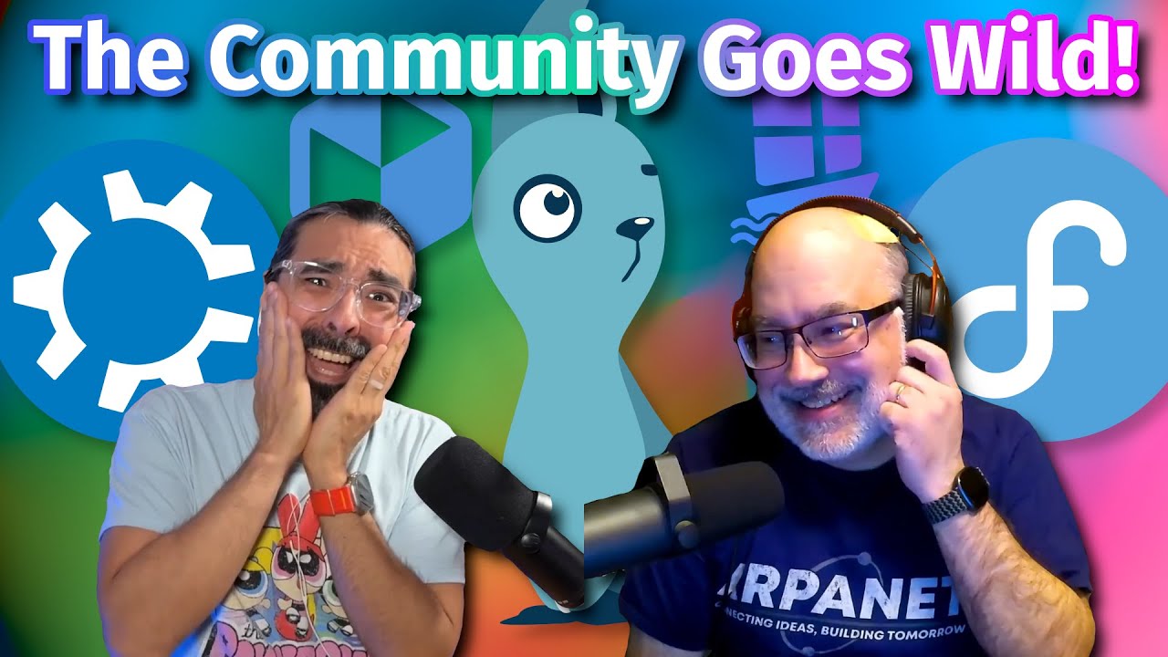 LinuxUserSpace's tweet card. Attack of the 50 Foot-Guns (Season 6, Episode 4)