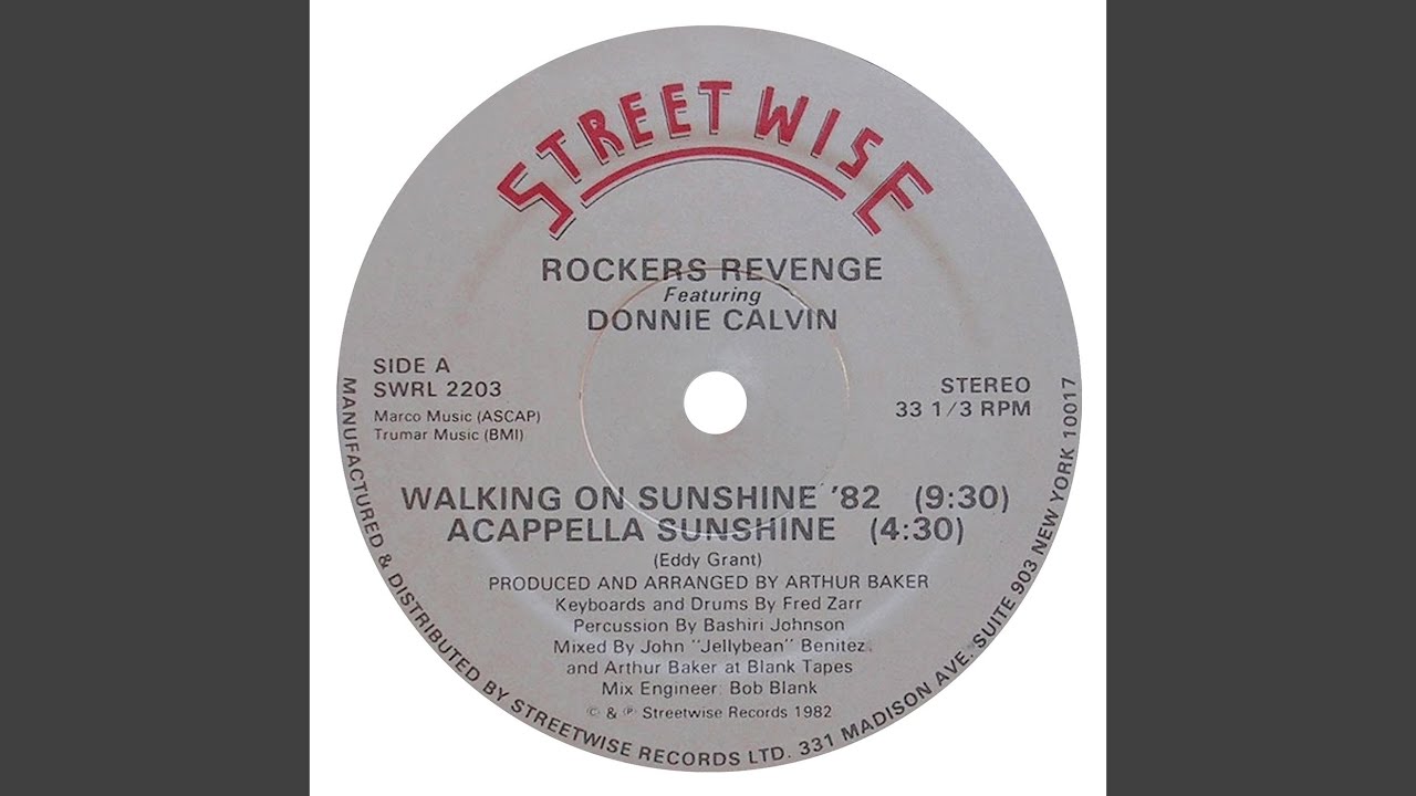 springviewer's tweet card. Walking on Sunshine '82 (feat. Donnie Calvin) (Edit)