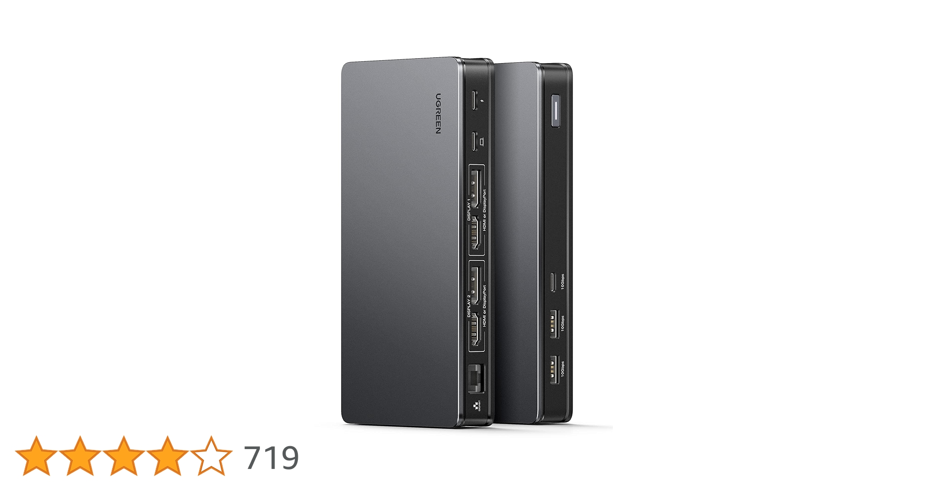 Okayspot_India's tweet card. A single USB-C input uses a detachable cable to connect to your host device for a simplistic setup. Two displays can be connected to the docking station via two DisplayPort and two HDMI ports,...