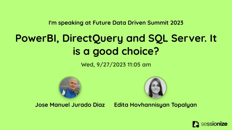 CloudDataDriven's tweet card. Register for FutureDataDriven Summit 2023 #microsoftfabric #powerbi