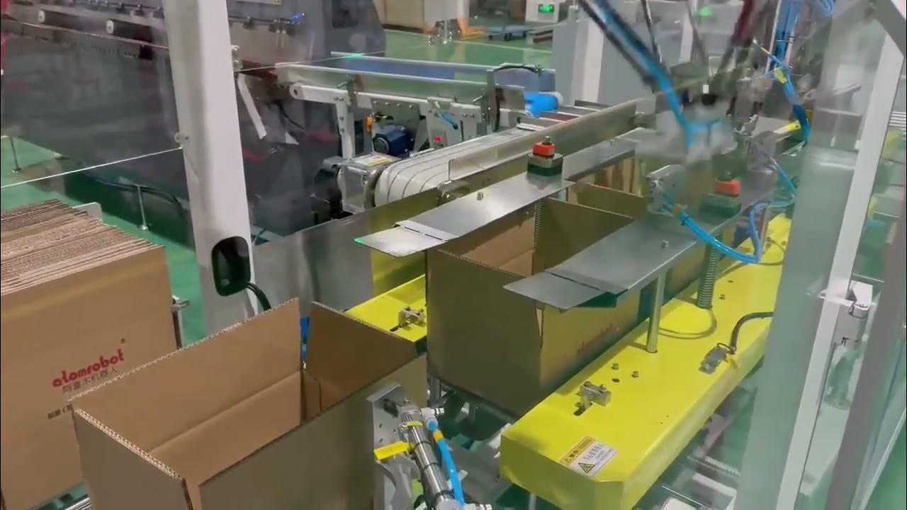 AtomRobots's tweet card. One-stop End-of-Line Packaging Solution from Atomrobot