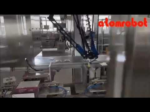 AtomRobots's tweet card. The flexible solution for cartoning automation