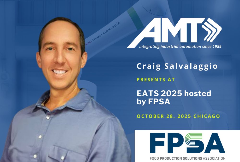 appliedmfgtech's tweet card. Learn how system integrators drive successful AMR deployment. Join Craig Salvalaggio’s EATS 2025 session on October 28 at McCormick Place.