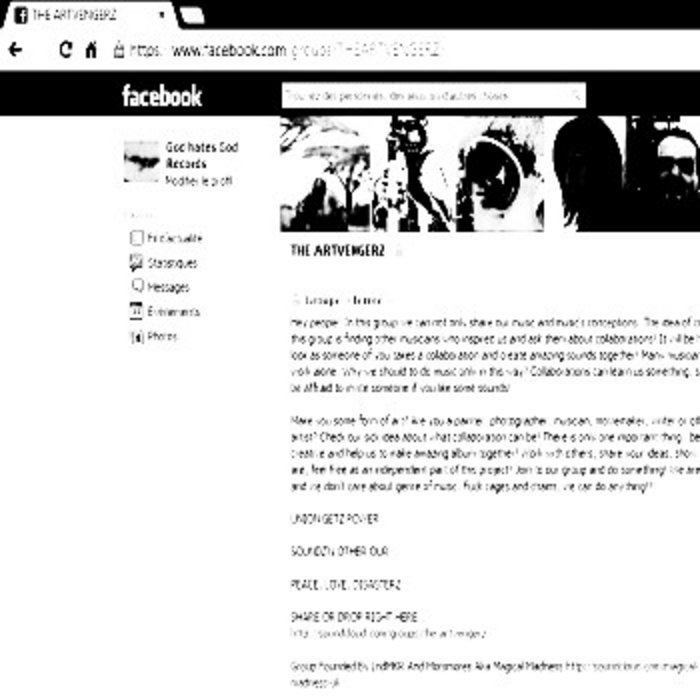 GHGR_Netlabel's tweet card. News From Mars, by LndMthrFckr