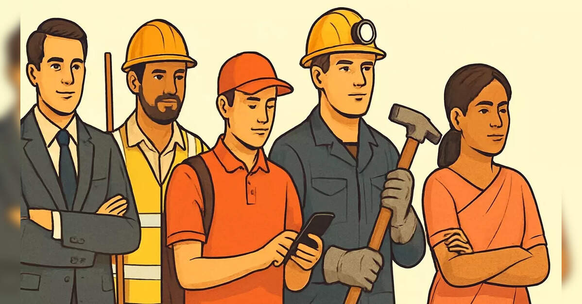 IndianHRBlog's tweet card. Labour Law Reforms India: Addressing a press conference here on Sunday, Rajbhar said the government has merged 29 existing labour laws into four simplified labour codes to ensure "transparency,...