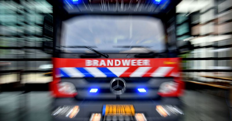 Grote gebouwbrand op Omloop in Drachten