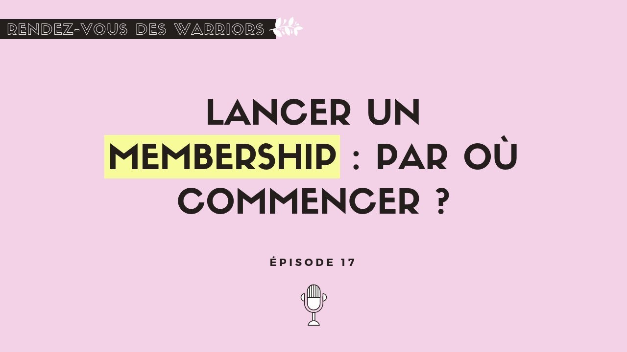 Blogtrepreneure's tweet card. Créer un membership