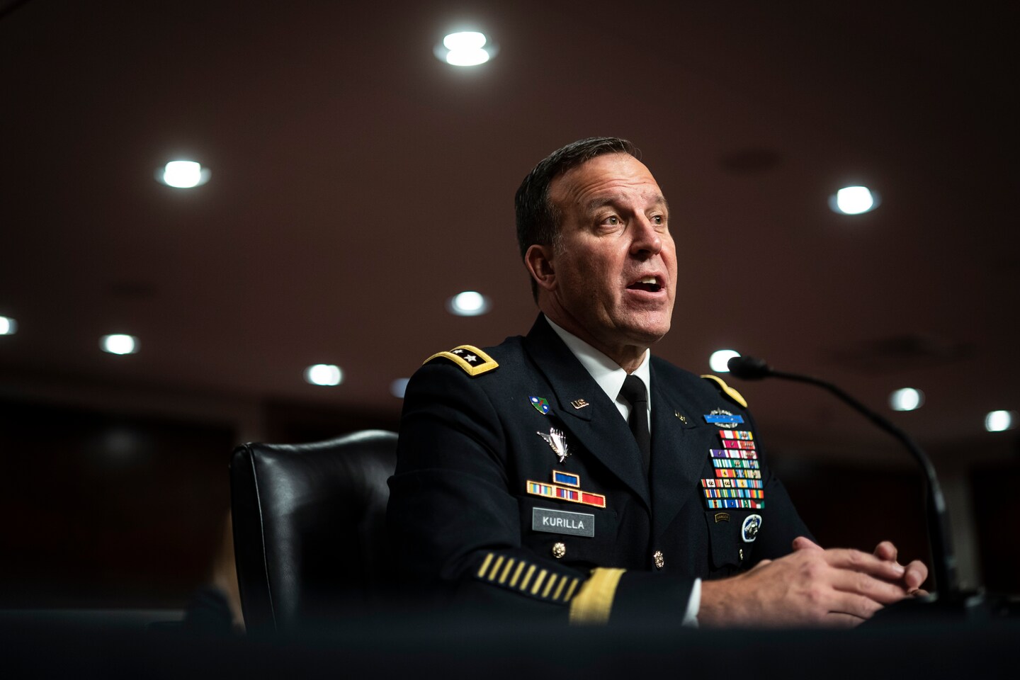 task_force_argo's tweet card. Asked at his confirmation hearing Tuesday about the military’s options for carrying out counterterrorism operations in Afghanistan now that U.S. forces have withdrawn, Lt. Gen. Michael Kurilla...
