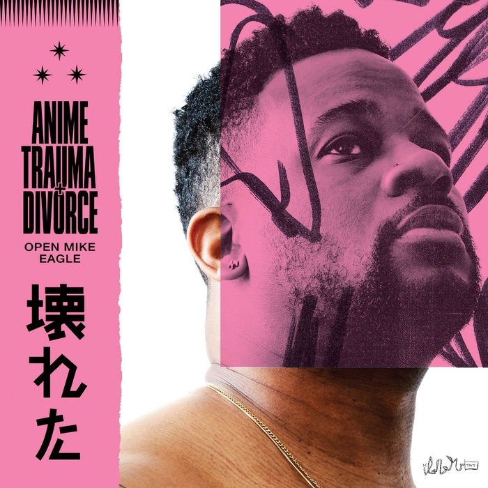 skeletalknight's tweet card. Anime, Trauma and Divorce, by Open Mike Eagle