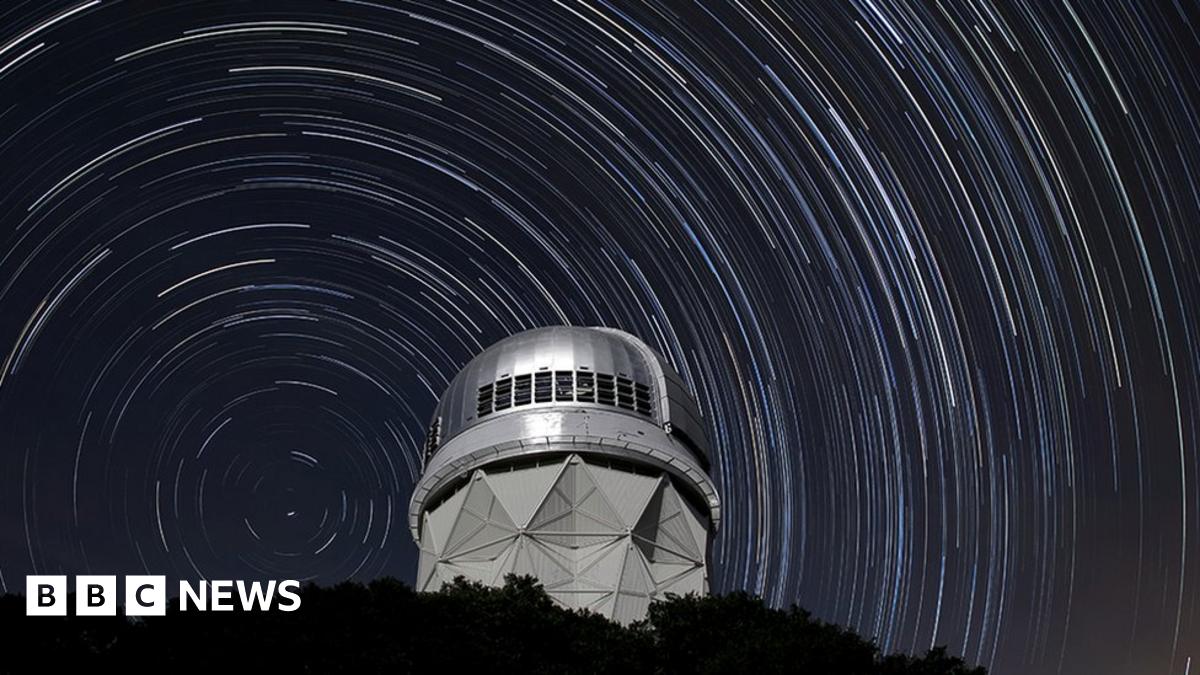 techsg's tweet card. Their Dark Energy Spectroscopic Instrument has already broken all records for 3D galaxy surveys.