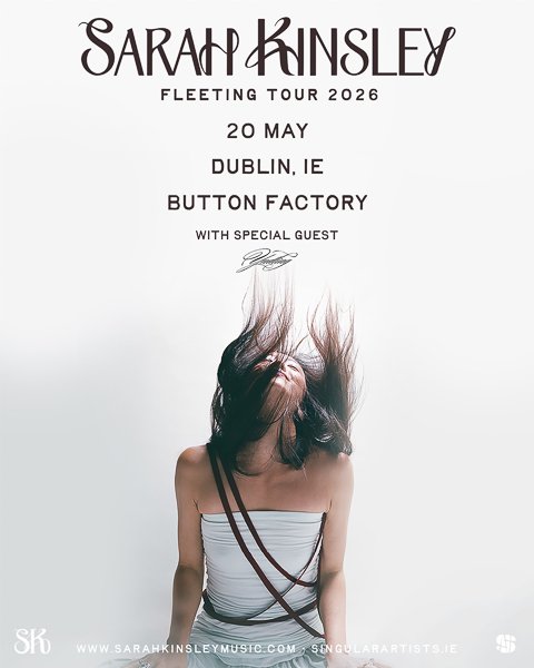 McGigMusic's tweet card. Singer, songwriter and producer Sarah Kinsley has quickly established herself as one of the most distinctive voices in contemporary alt-pop. Her music combines expansive, classical arrangements with...