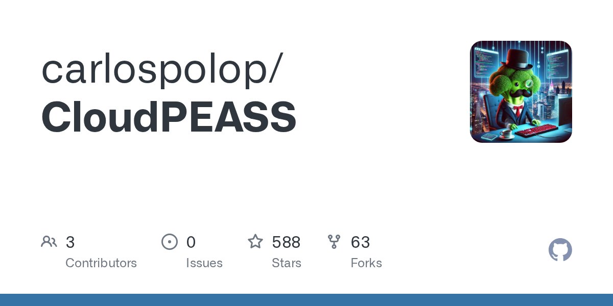 hacktricks_live's tweet card. Contribute to carlospolop/CloudPEASS development by creating an account on GitHub.