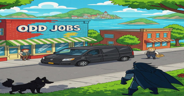 PrestonsDayOff's tweet card. Reed and Java make haste to overcome their extreme bad luck. Plenty of odd jobs are on the horizon, but so is a typhoon. Enemies of the island’s hero, The Odd Man, are growing in number while…