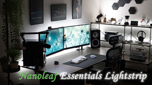 KEF47223925's tweet card. どうも、LEDテープライトを6種類渡り歩いているヘタリティ（プロフィール、お問い合わせ、@KEF47223925）です。 Nanoleaf LEDテープライトは、デスクまわりや部屋の雰囲気を整えたい人