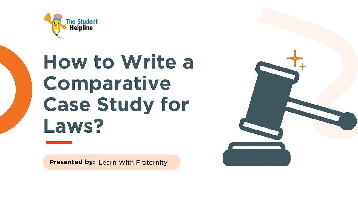HelpAssessment's tweet card. A Complete Guide to Structuring, Researching, and Writing a Comparative Legal Case Study with Real-World Examples and Expert Tips.