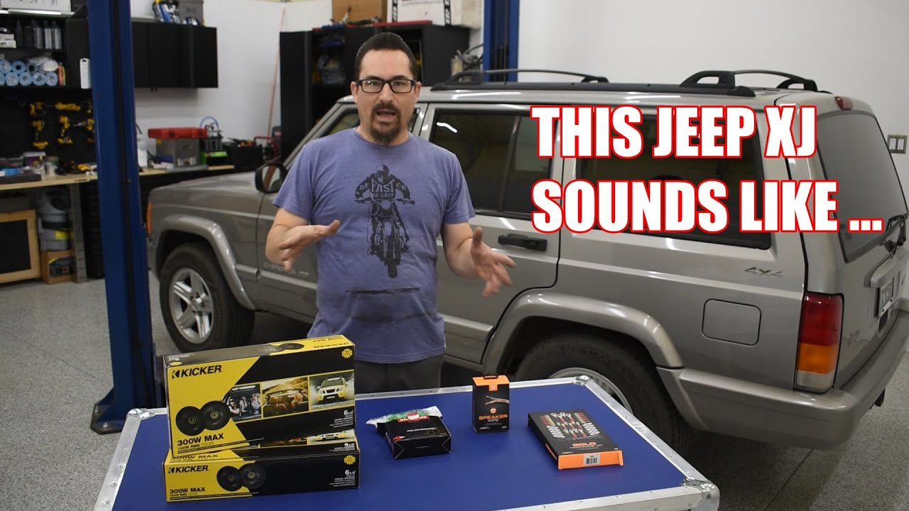 TheAtomProject's tweet card. 2001 XJ Jeep Cherokee Front Speaker Fix