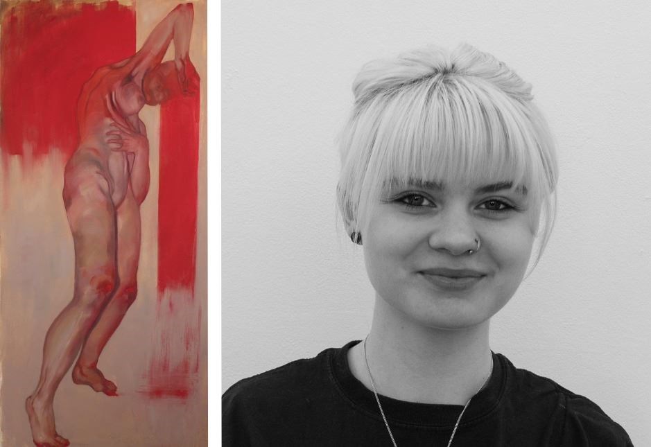 IonaMJMacDonald's tweet card. Former Ullapool High School student wins prestigious award for skills in painting following her degree show.