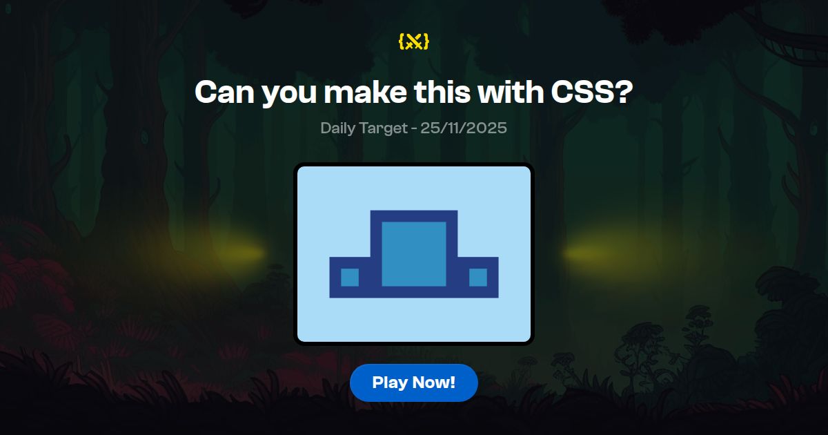 XKEKEKX's tweet card. The funnest CSS game for web designers & developers