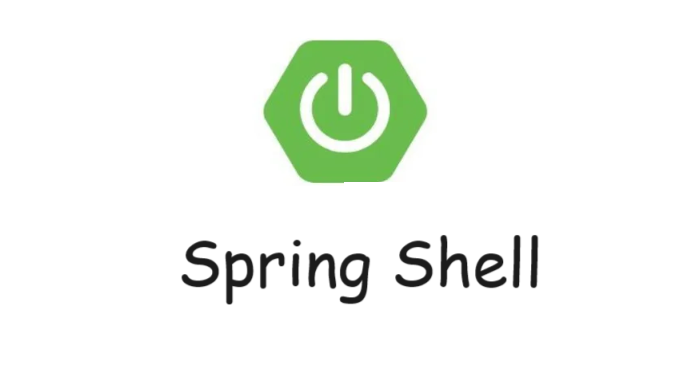 blackslate's tweet card. Introduction to Spring Shell