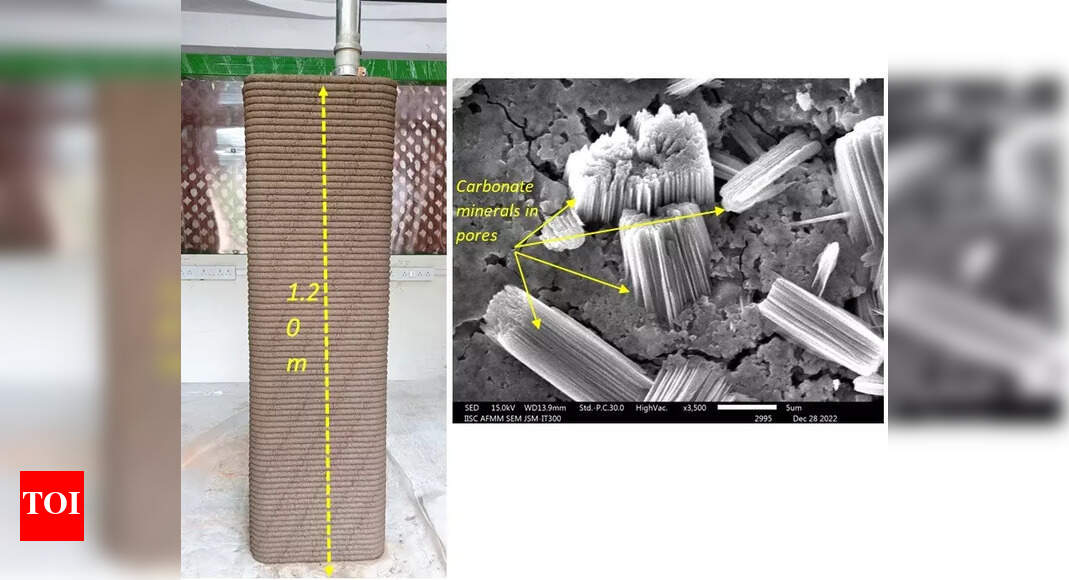 IndiaDST's tweet card. Science News: BENGALURU: In a significant step towards sustainable construction, IISc researchers under a multilateral project have pioneered breakthrough materials.