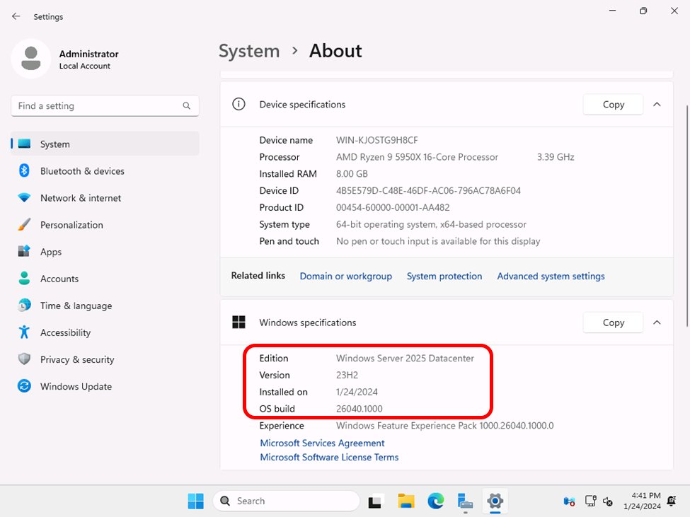 MSFTExchange's tweet card. Introducing Windows Server 2025! Today, we are thrilled to announce the official name of the next release of Windows Server, Windows Server 2025. Windows...