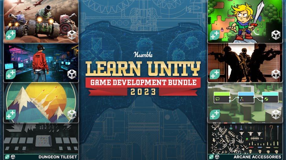 andrewdavidj's tweet card. We’ve teamed up with GameDev.tv for our newest bundle. Get courses to help you learn Unity game development. Pay what you want & support charity!