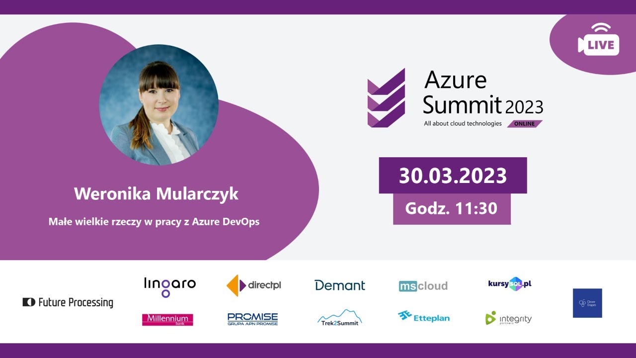 _programmergirl's tweet card. 🎖 Małe wielkie rzeczy w pracy z Azure DevOps – Weronika Mularczyk
