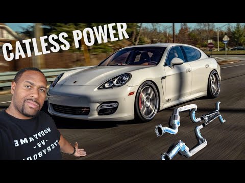 Mod2Fame's tweet card. Does Catless Downpipes Really Mean More Horsepower? Panamera Turbo...