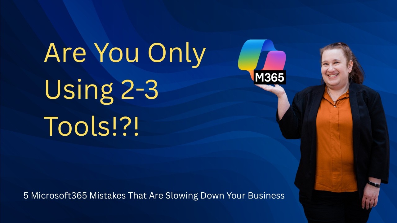 MitshK's tweet card. 5 Microsoft 365 Mistakes That Are Slowing Down Your Business