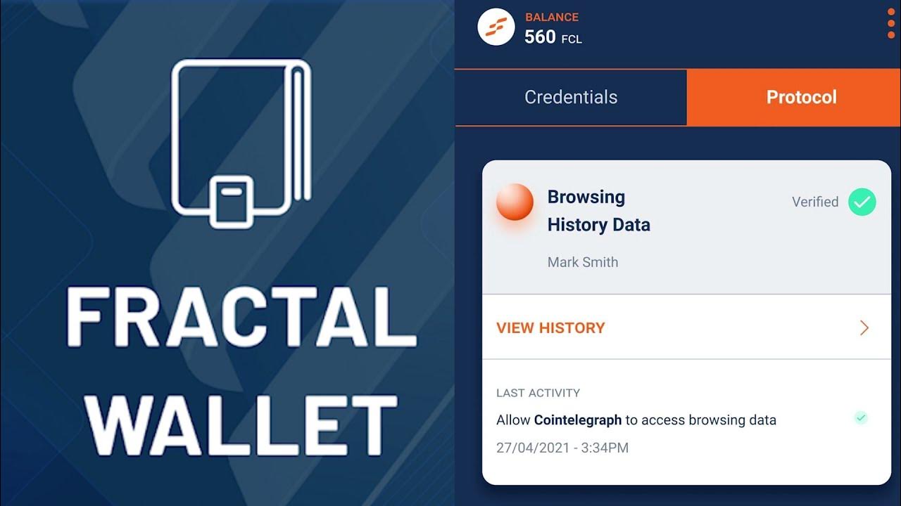 Fractal_ID's tweet card. How to set up the Fractal Wallet