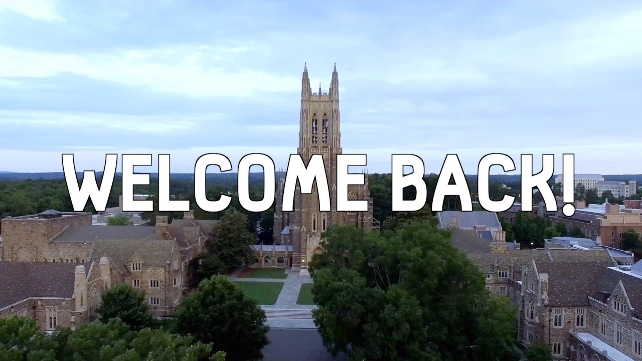 Duke_CSC's tweet card. Welcome Back Duke Students!
