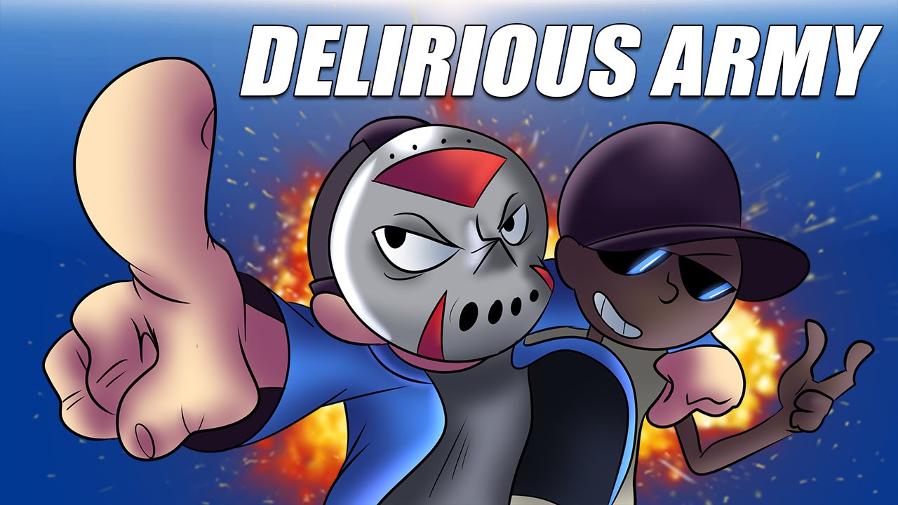 JSOC34's tweet card. DELIRIOUS ARMY - Animated Music Video! By The Spaceman Chaos