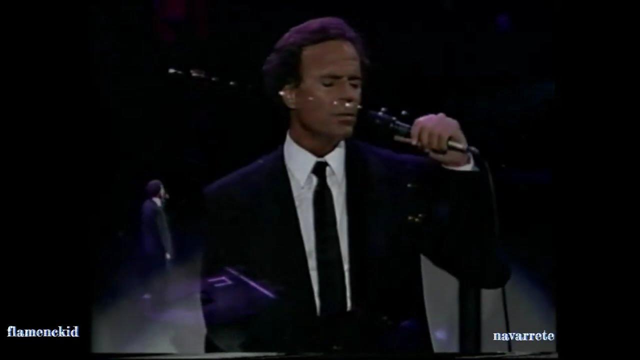 flamenckid's tweet card. Julio Iglesias💯📺Live Barcelona 1988❤️Siempre Julio❤️ #usa #america...