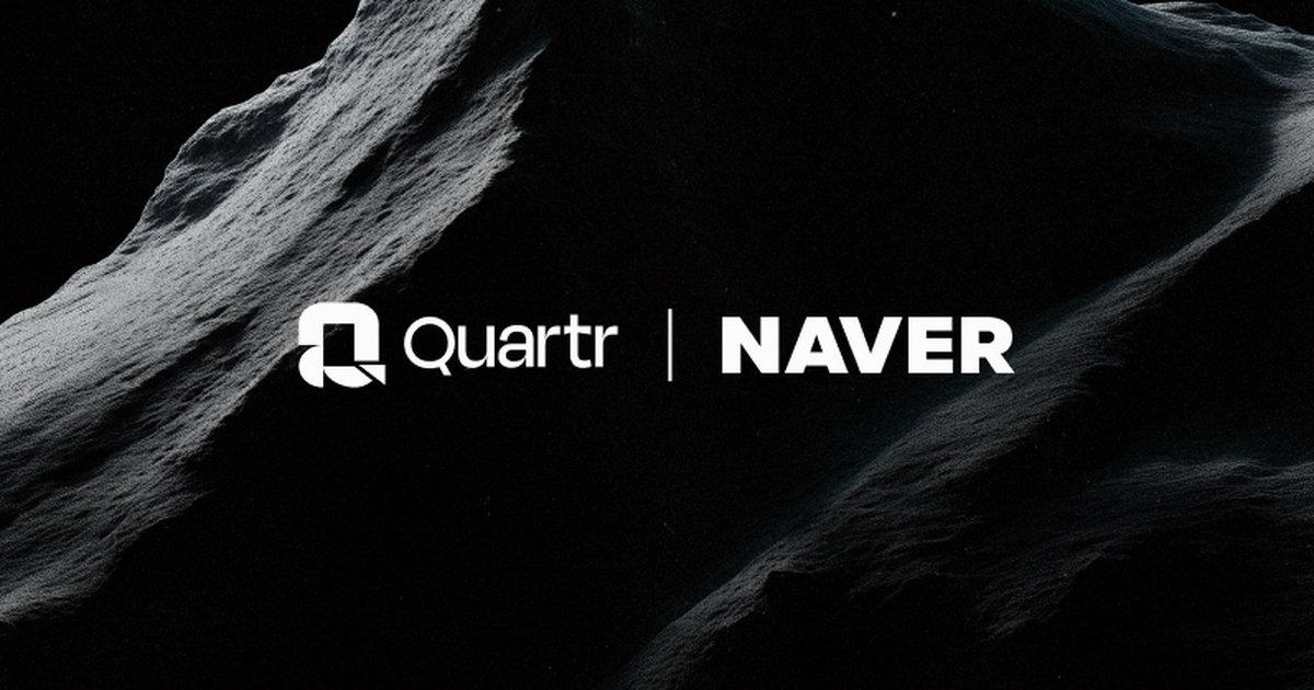 Quartr_App's tweet card. Quartr and NAVER collaborate to offer NAVER users real-time access to live earnings calls, capital markets days, M&A announcements, and investor conferences.