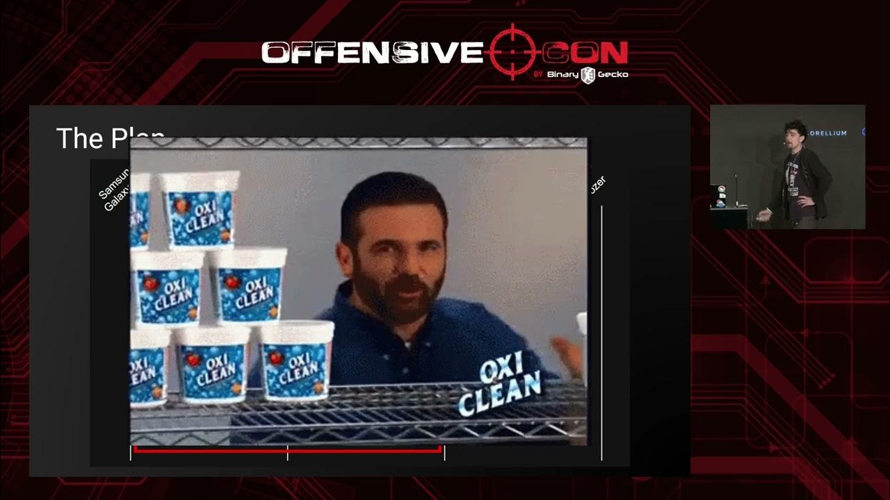 Yogehi's tweet card. OffensiveCon25 - Ken Gannon- Chainspotting 2: The Unofficial Sequel...