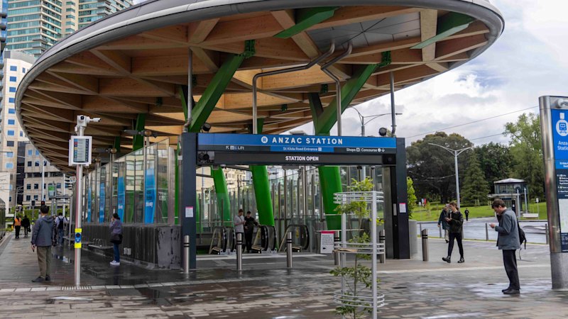 sambrookg's tweet card. From “whisper walls” to celebrating concrete, the designs of the Metro Tunnel are as varied as the landscapes in which they sit.