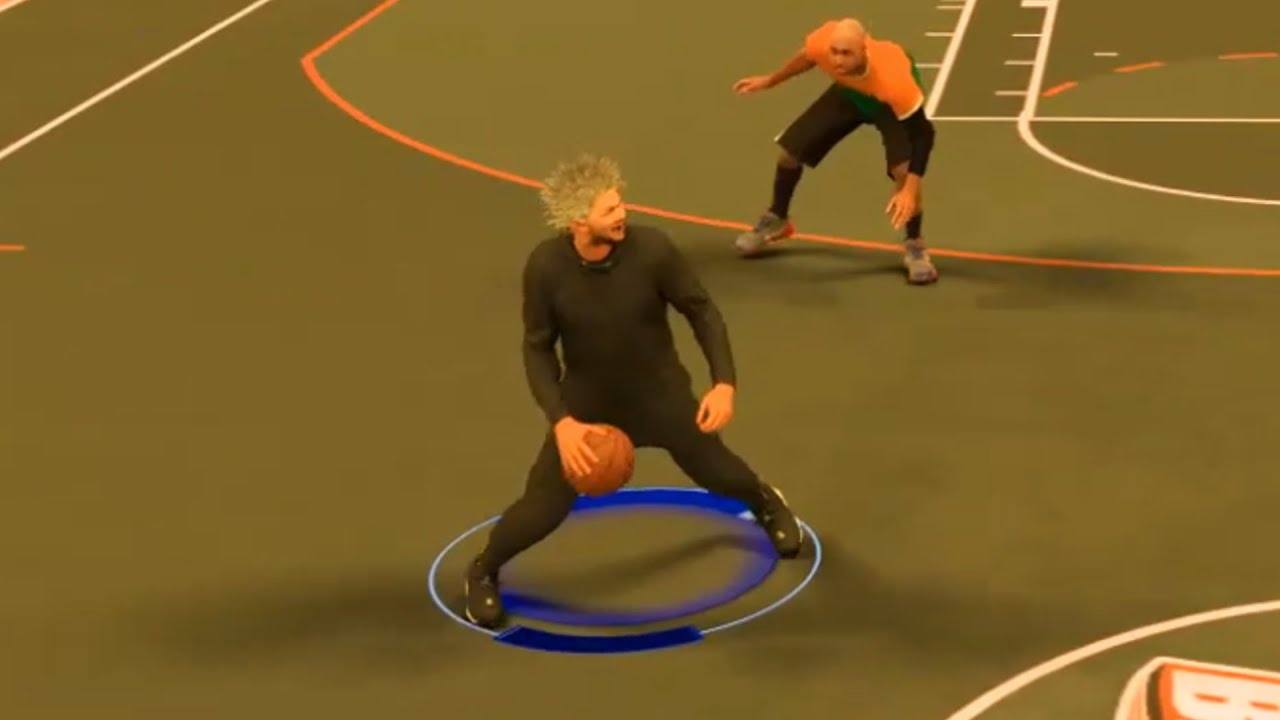 SheMissGelo's tweet card. I Got The 18 Half Spin While on 2k17