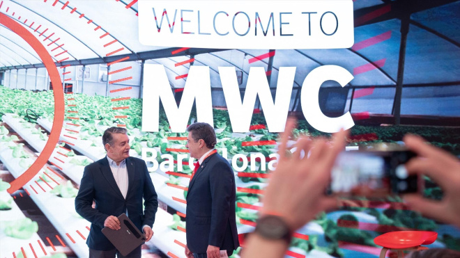 Barcelonablog2's tweet card. La cancelación afectará tanto a la representación institucional de Israel como a las empresas israelíes que tenían previsto acudir al evento tecnológico.